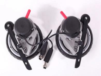 Smart Chair Rear Wheel and Motor Assembly